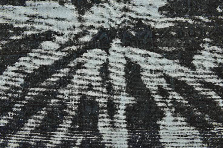 Detail image of 6' 7 x 9' 3 Hand Knotted Ultra Vintage Persian Wool Rug