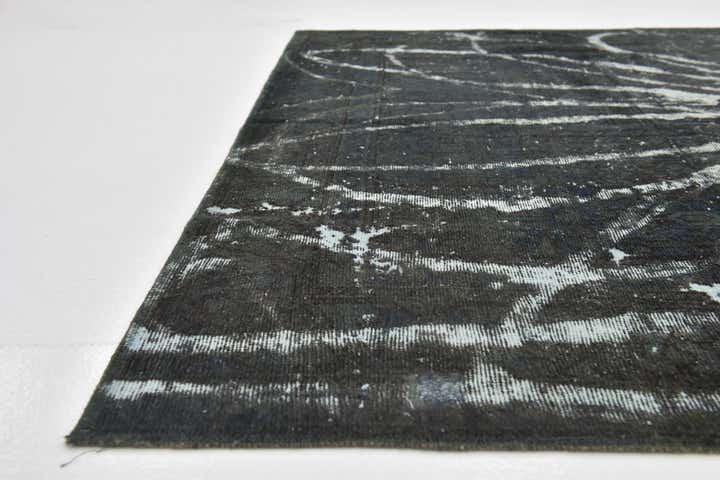 6' 7 x 9' 3 Hand Knotted Ultra Vintage Persian Wool Rug