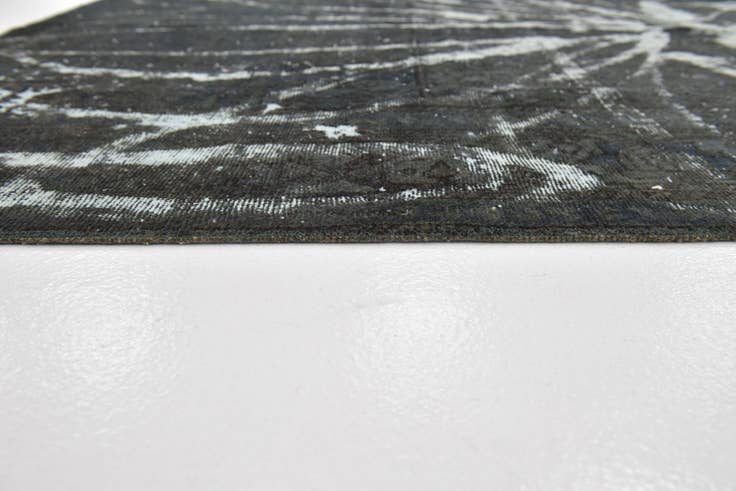 Detail image of 6' 7 x 9' 3 Hand Knotted Ultra Vintage Persian Wool Rug