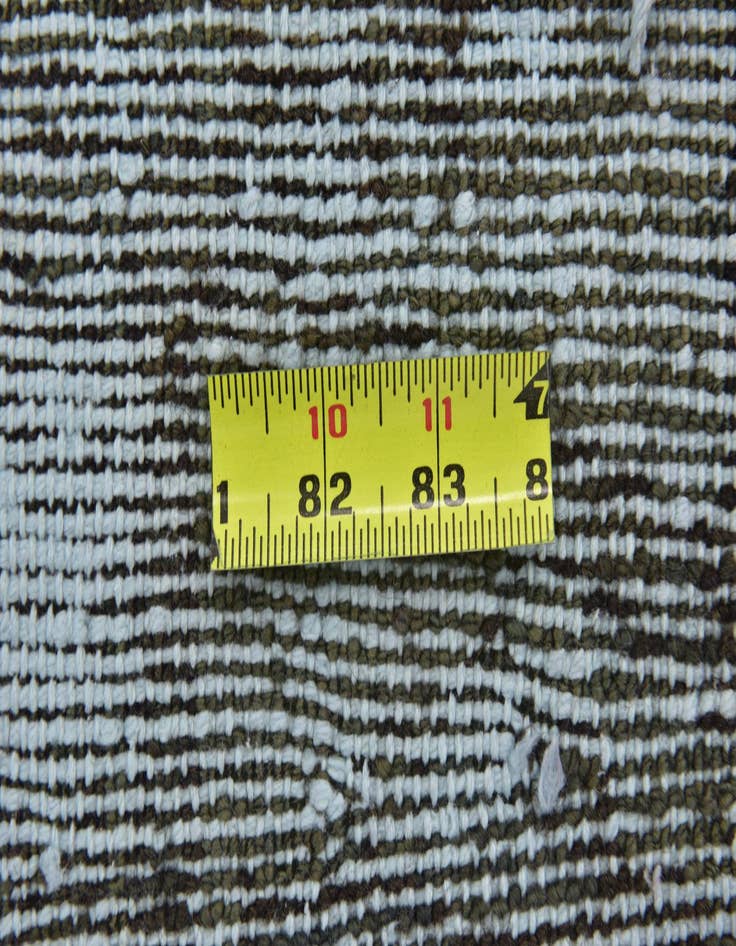 Detail image of 6' 7 x 9' 3  Hand Knotted Ultra Vintage Persian Wool Rug