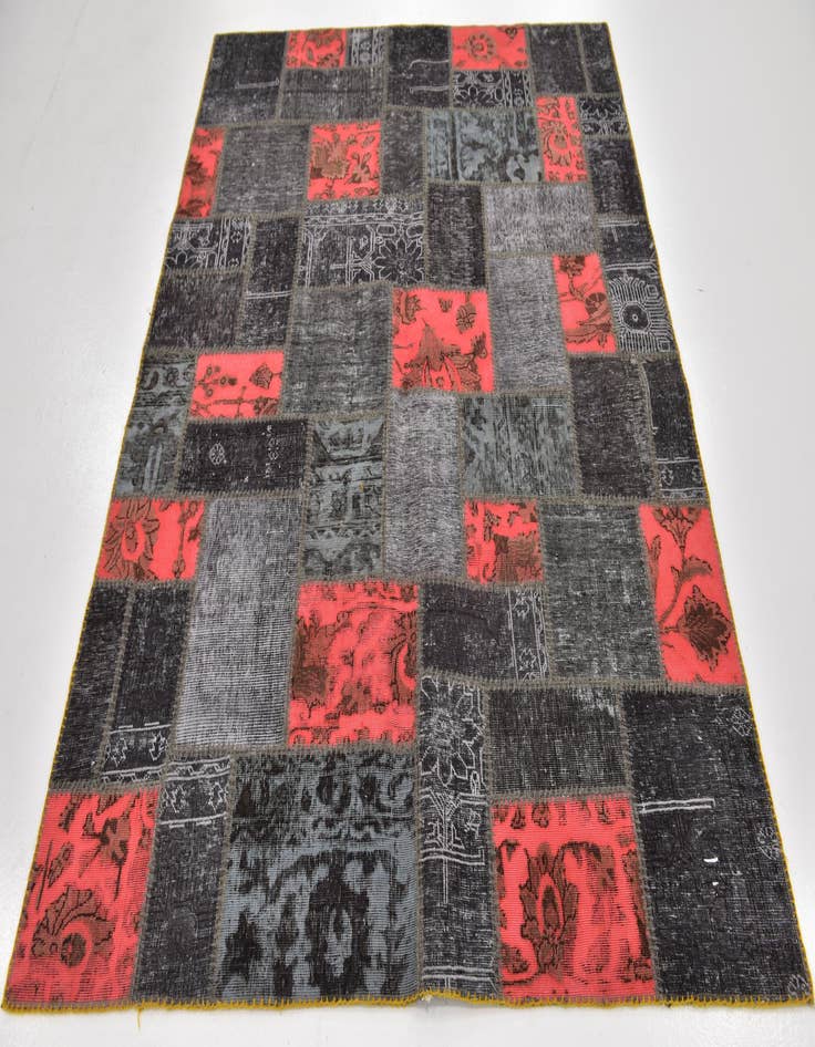 Detail image of 5' 2 x 6' 8  Hand Knotted Ultra Vintage Persian Wool Rug