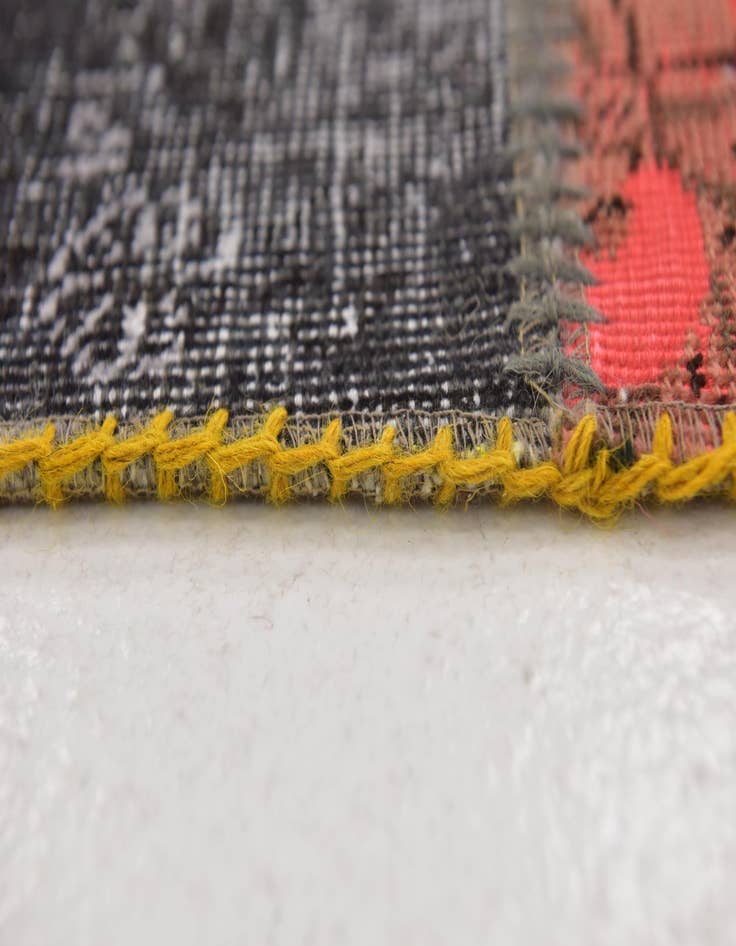 Detail image of 5' 2 x 6' 8  Hand Knotted Ultra Vintage Persian Wool Rug