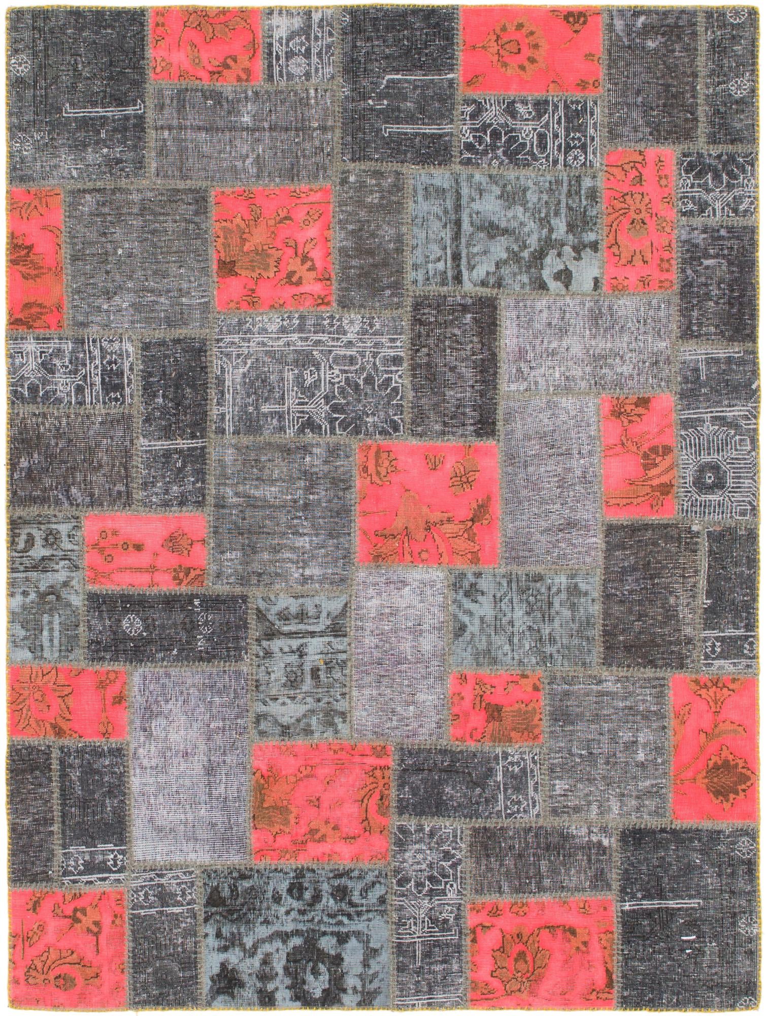 5' 2 x 6' 8 Hand Knotted Ultra Vintage Persian Wool Rug