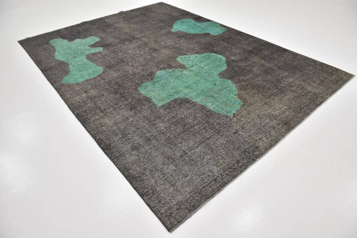 Detail image of 8' x 11' Hand Knotted Ultra Vintage Persian Wool Rug