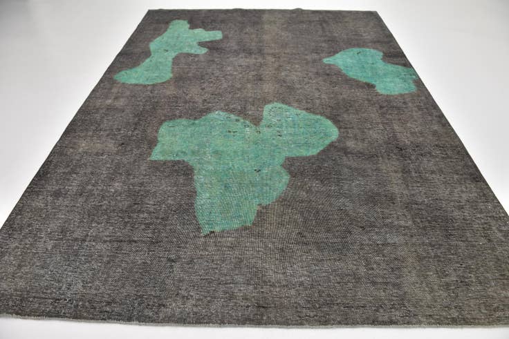 Detail image of 8' x 11' Hand Knotted Ultra Vintage Persian Wool Rug