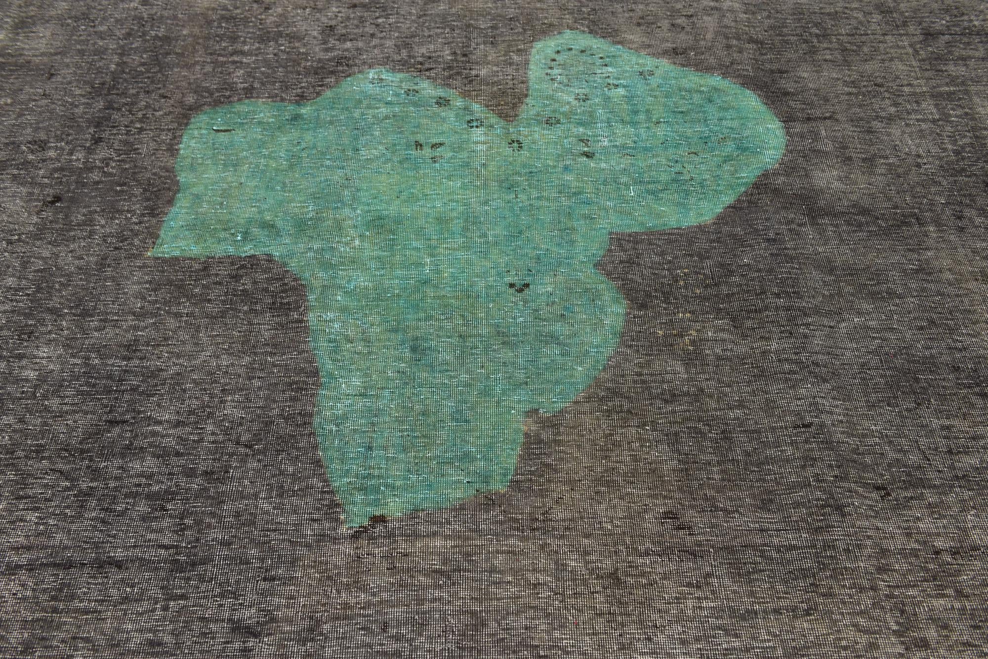 8' x 11' Hand Knotted Ultra Vintage Persian Wool Rug