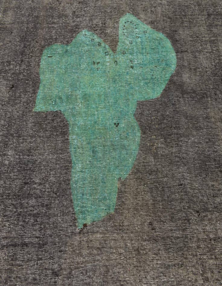 Detail image of 8' x 11'  Hand Knotted Ultra Vintage Persian Wool Rug