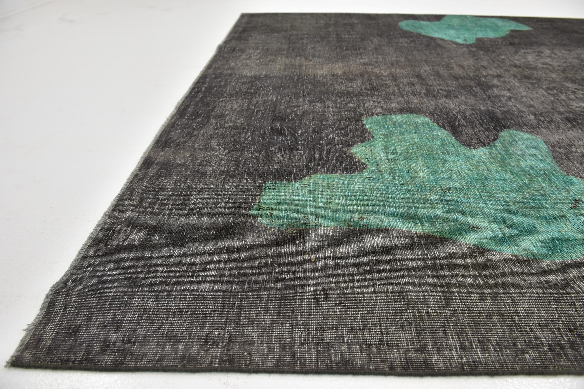 8' x 11' Hand Knotted Ultra Vintage Persian Wool Rug