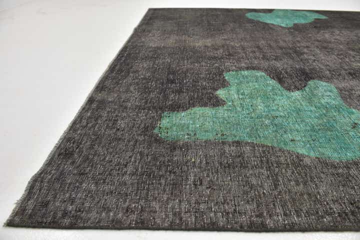 8' x 11' Hand Knotted Ultra Vintage Persian Wool Rug