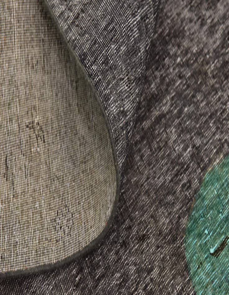 Detail image of 8' x 11'  Hand Knotted Ultra Vintage Persian Wool Rug