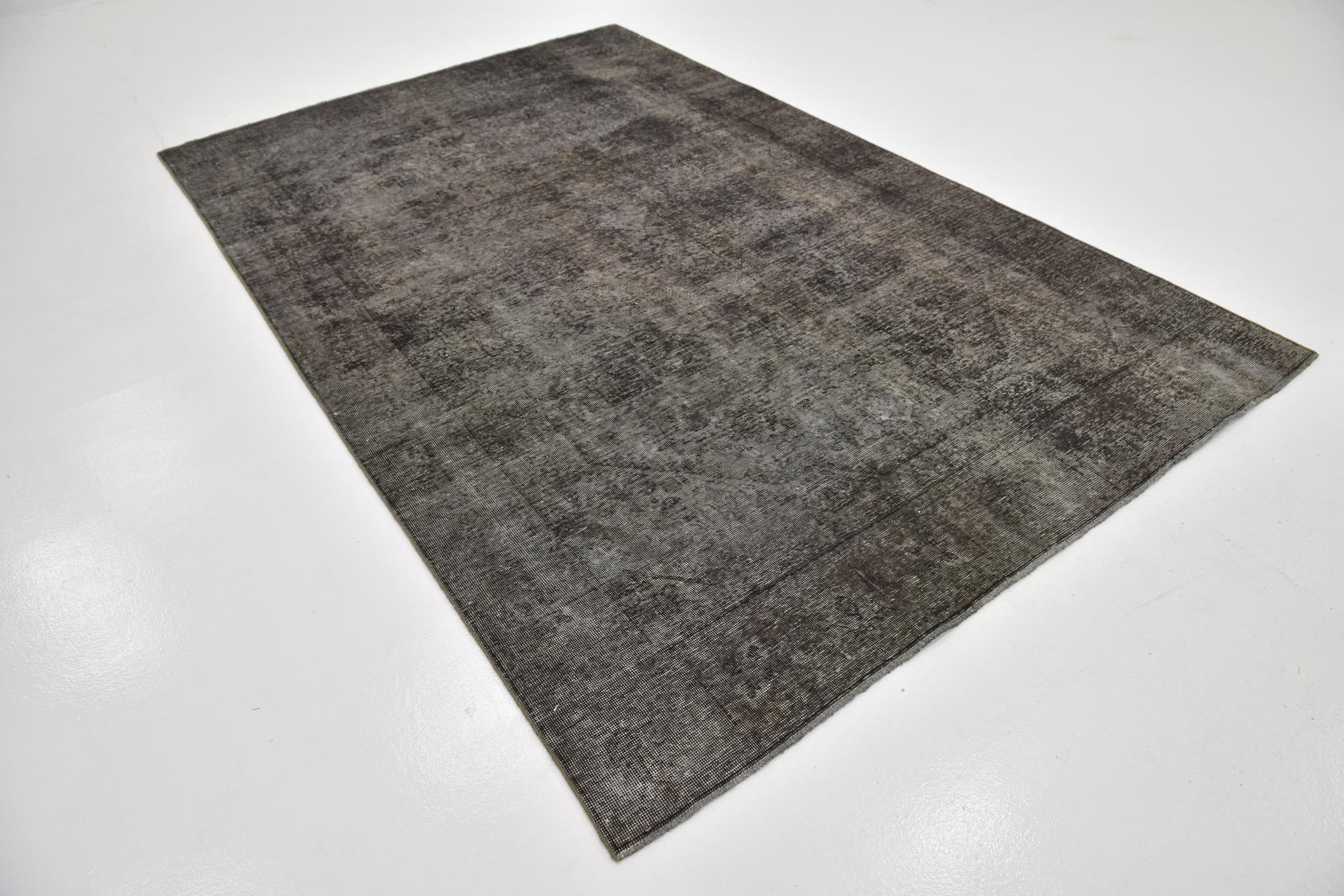6' 2 x 9' 8 Hand Knotted Ultra Vintage Persian Wool Rug
