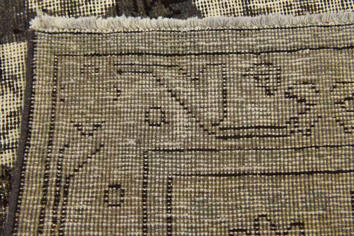 3' 2 x 4' 9 Hand Knotted Ultra Vintage Persian Wool Rug