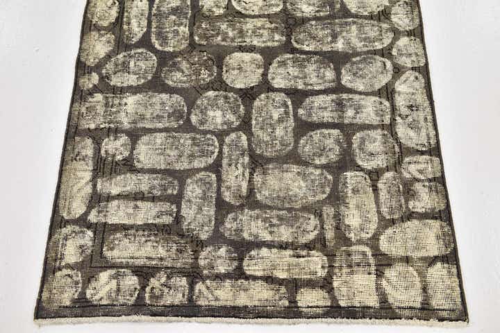 3' 2 x 4' 9 Hand Knotted Ultra Vintage Persian Wool Rug