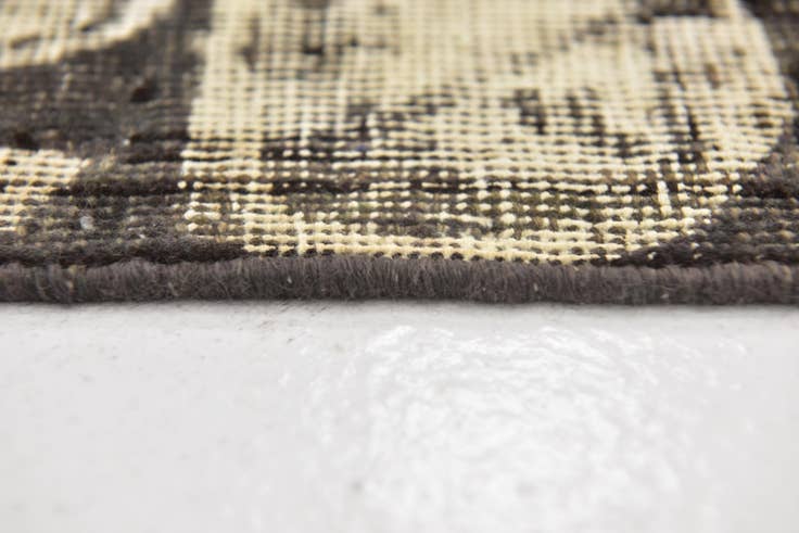 Detail image of 3' 2 x 4' 9 Hand Knotted Ultra Vintage Persian Wool Rug