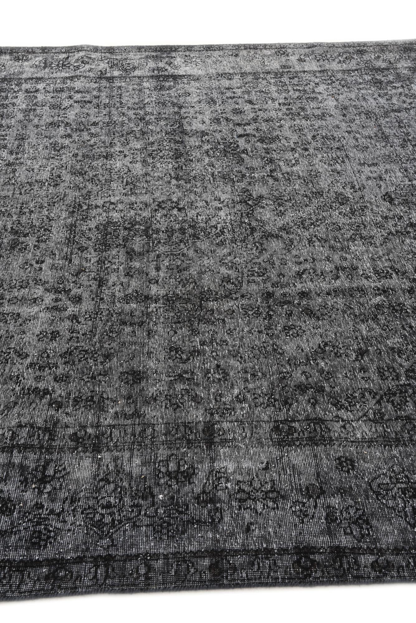 9' 7 x 12' 5 Hand Knotted Ultra Vintage Persian Wool Rug