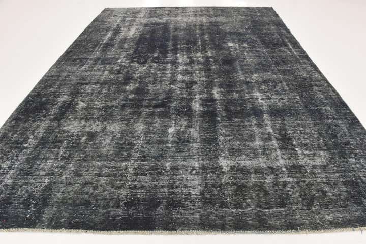 9' 3 x 12' 3 Hand Knotted Ultra Vintage Persian Wool Rug