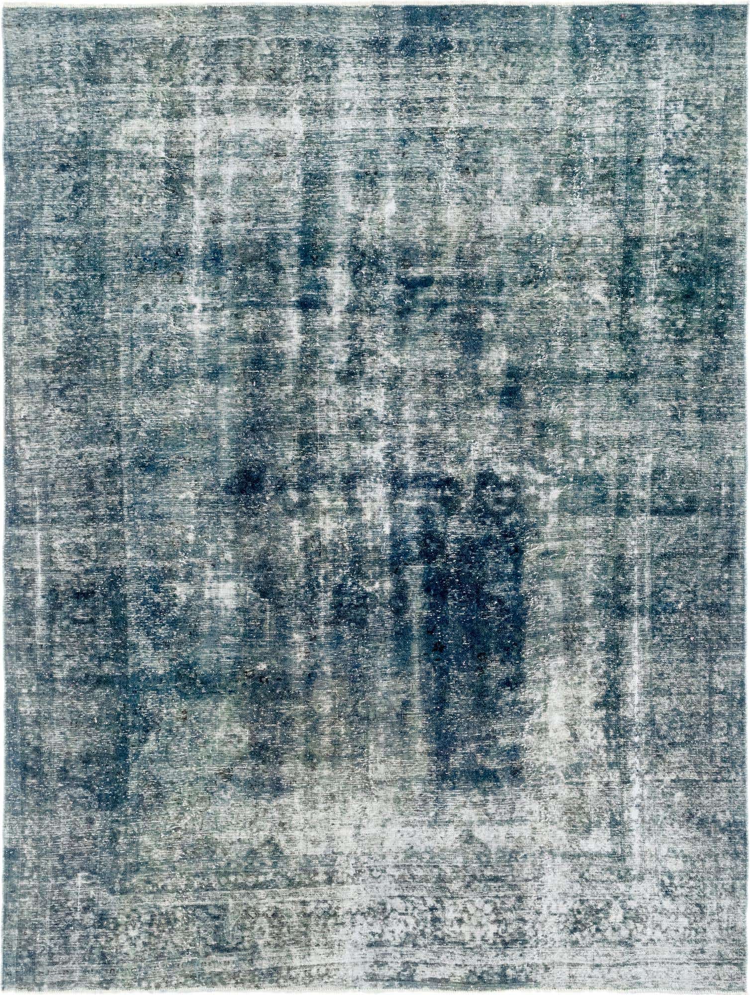 9' 3 x 12' 3 Hand Knotted Ultra Vintage Persian Wool Rug