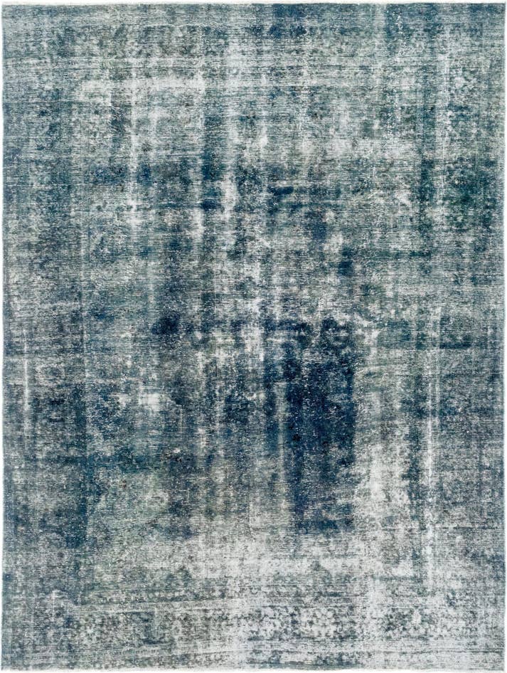 Detail image of 9' 3 x 12' 3 Hand Knotted Ultra Vintage Persian Wool Rug