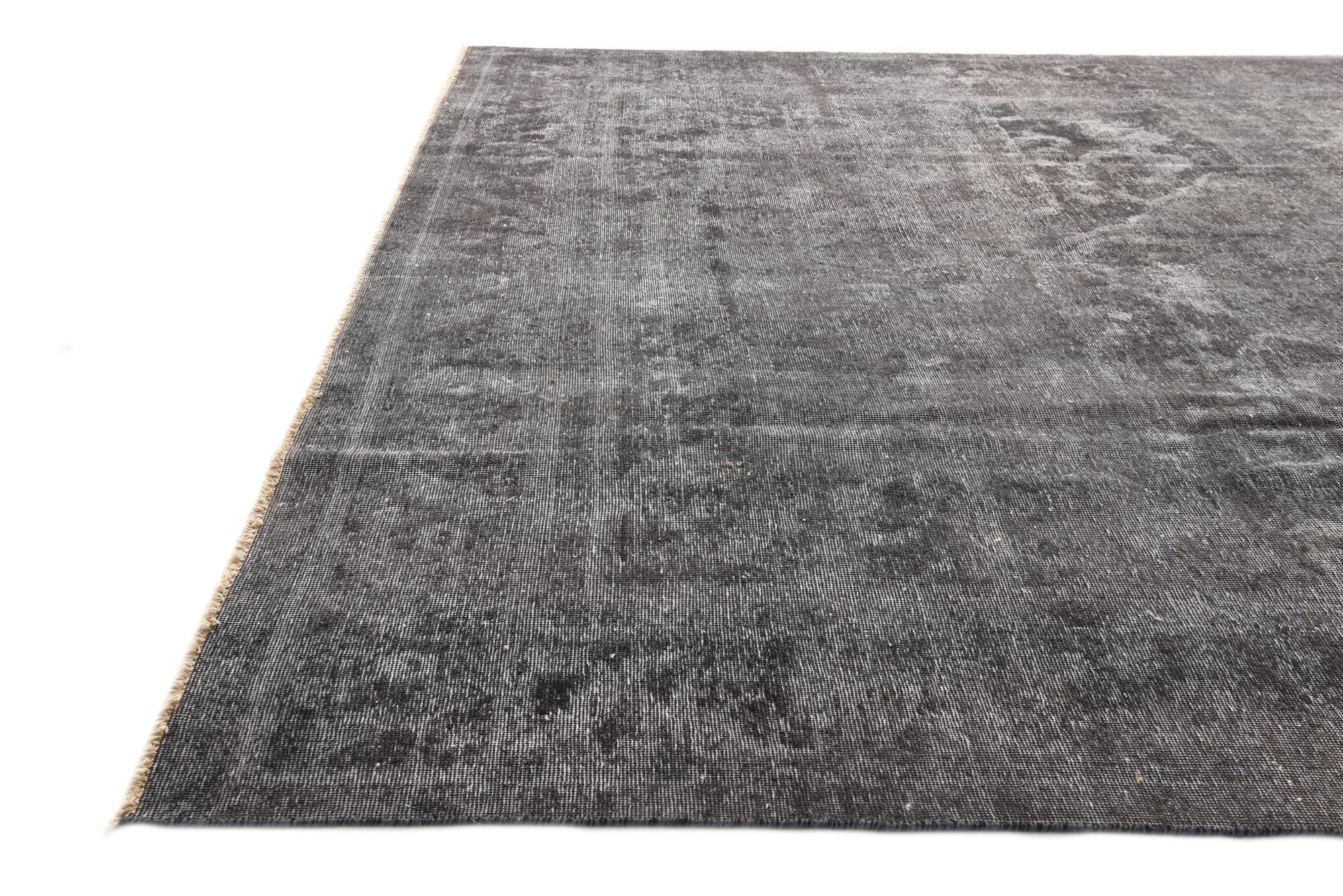 9' 2 x 12' 9 Hand Knotted Ultra Vintage Persian Wool Rug