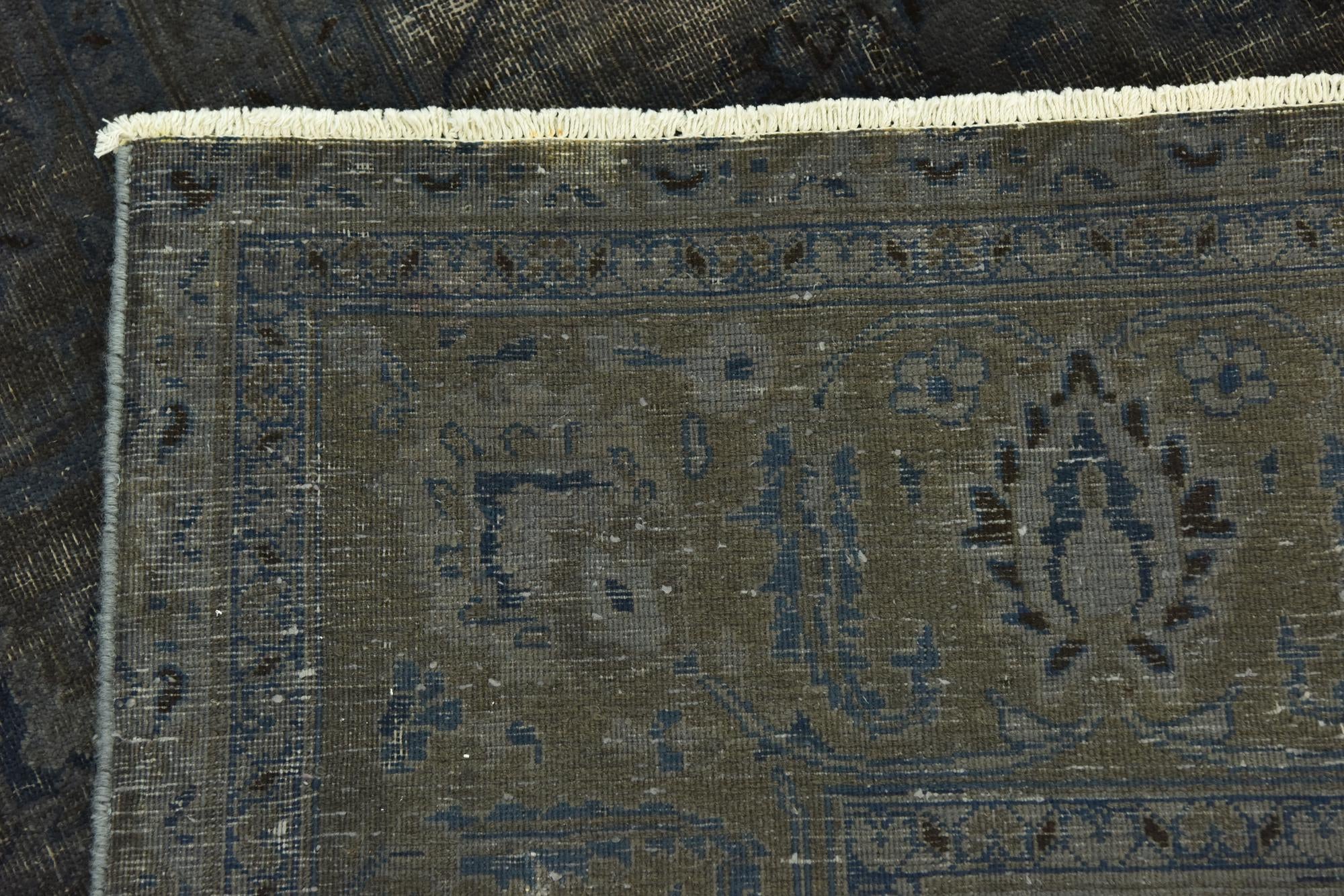 9' x 12' Hand Knotted Ultra Vintage Persian Wool Rug