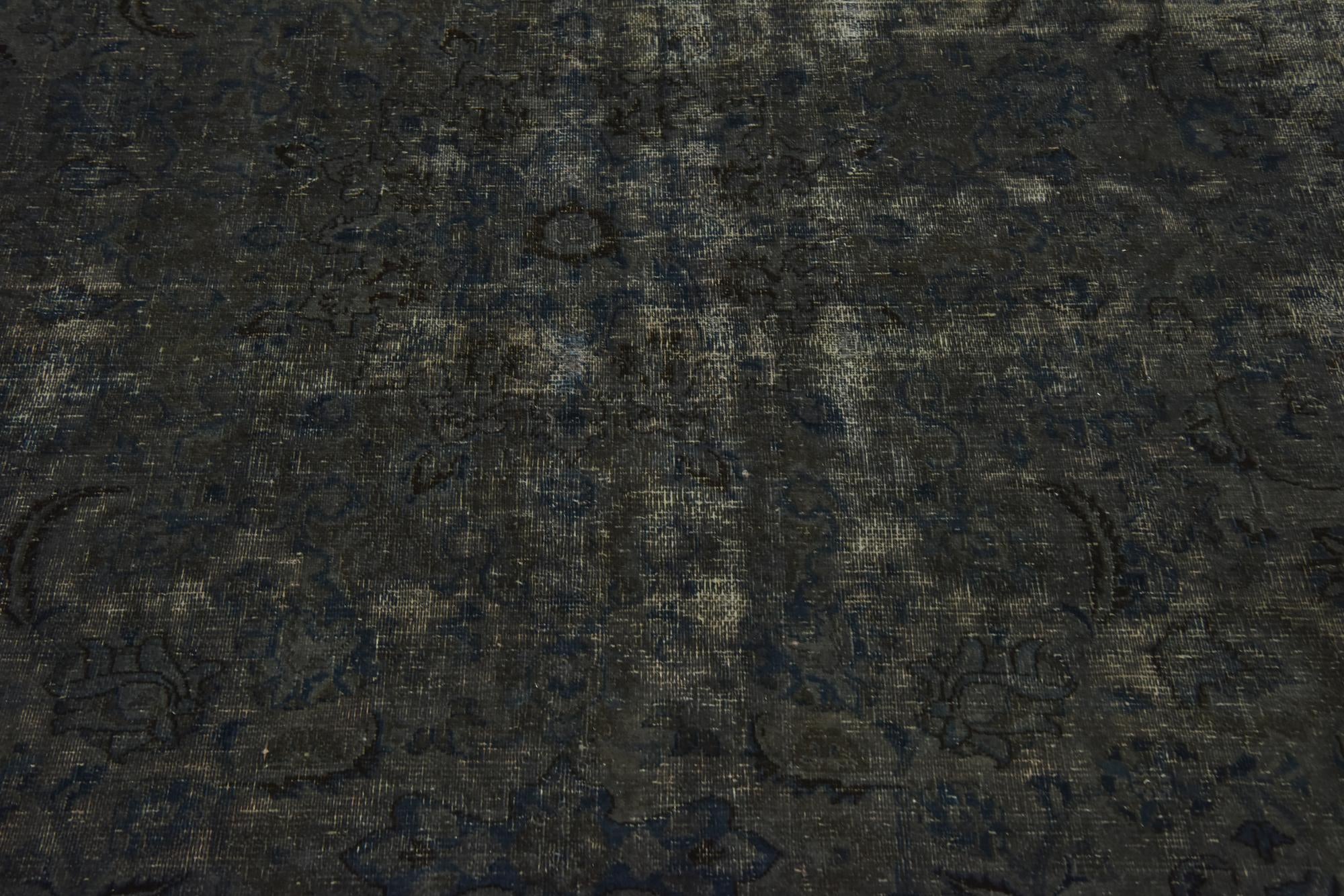 9' x 12' Hand Knotted Ultra Vintage Persian Wool Rug