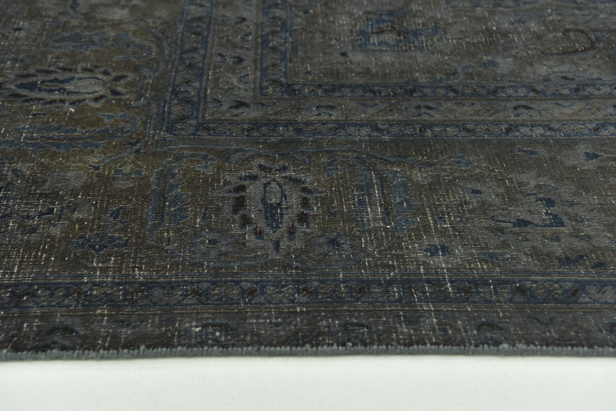 9' x 12' Hand Knotted Ultra Vintage Persian Wool Rug