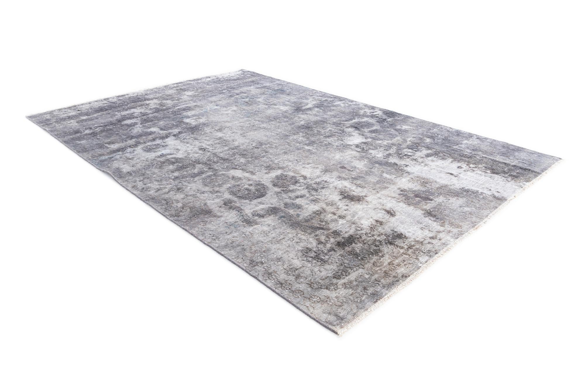 6' 4 x 9' 5 Hand Knotted Ultra Vintage Persian Wool Rug