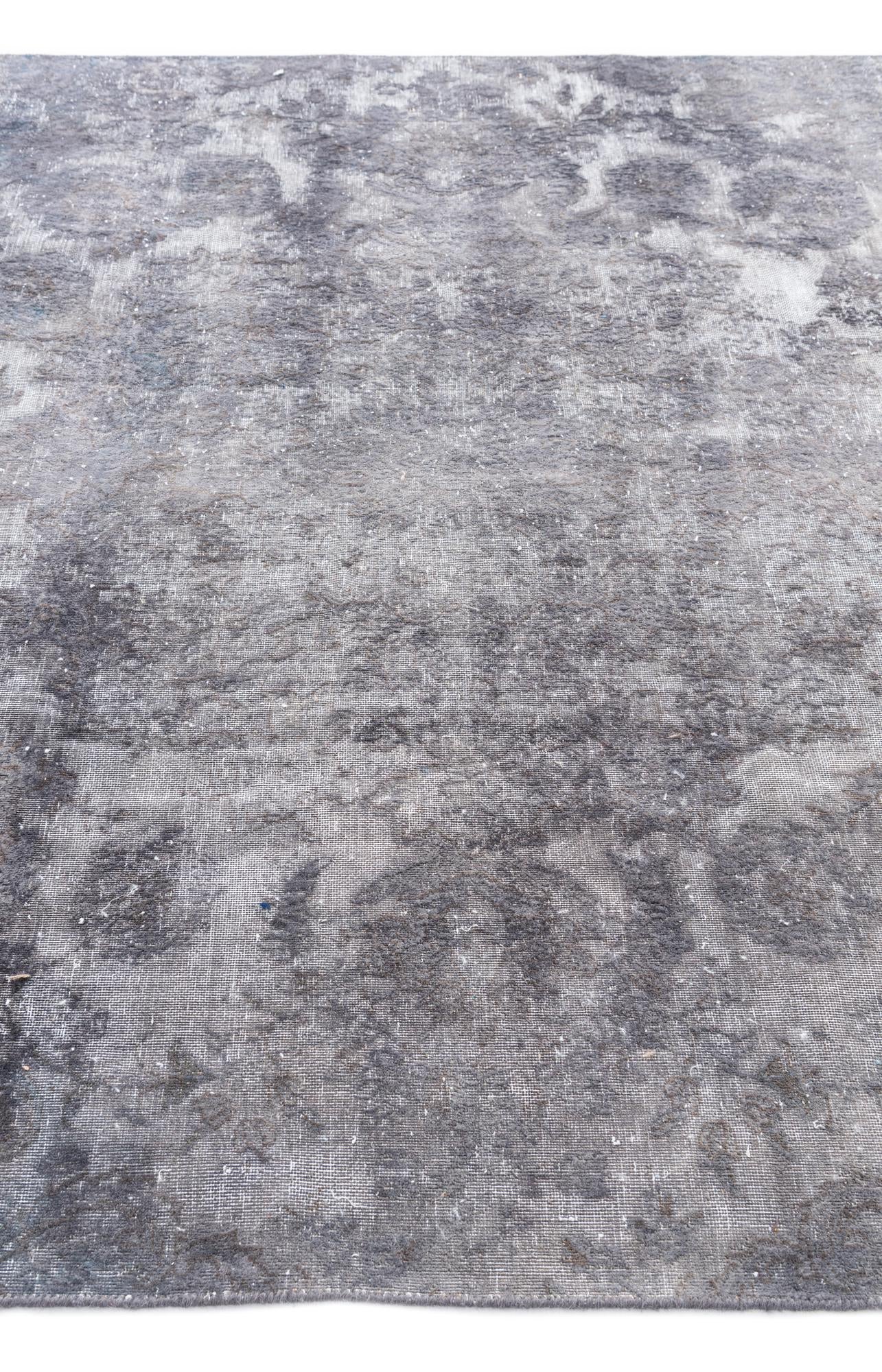 6' 4 x 9' 5 Hand Knotted Ultra Vintage Persian Wool Rug