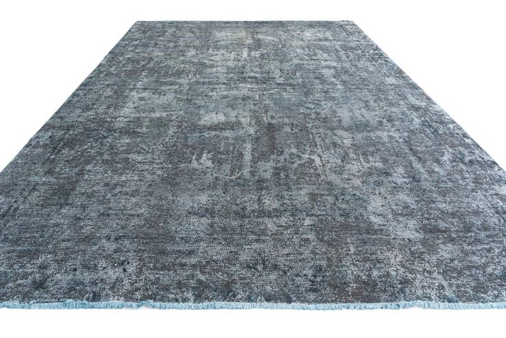 Detail image of 8' 6 x 12' 7 Hand Knotted Ultra Vintage Persian Wool Rug