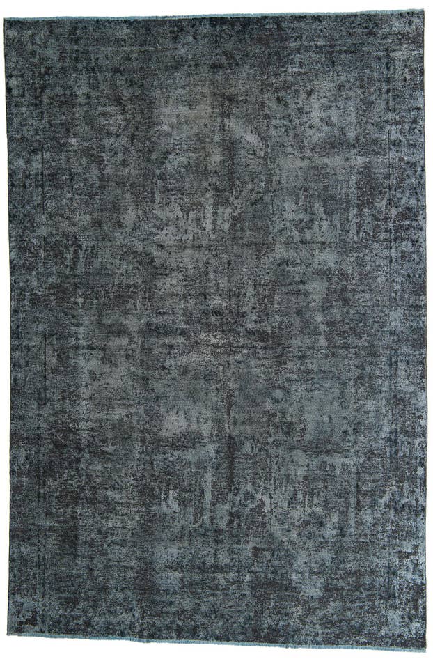 Detail image of 8' 6 x 12' 7 Hand Knotted Ultra Vintage Persian Wool Rug