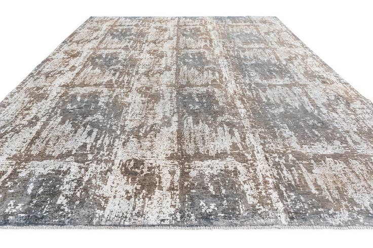 Detail image of 9' 2 x 12' 2 Hand Knotted Ultra Vintage Persian Wool Rug