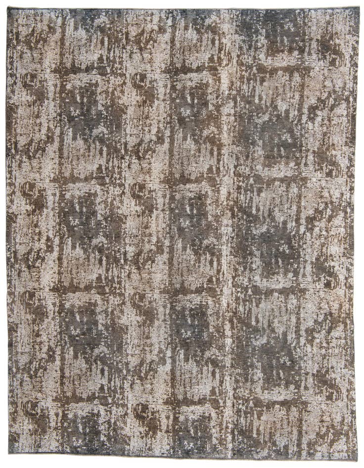 Detail image of 9' 2 x 12' 2 Hand Knotted Ultra Vintage Persian Wool Rug