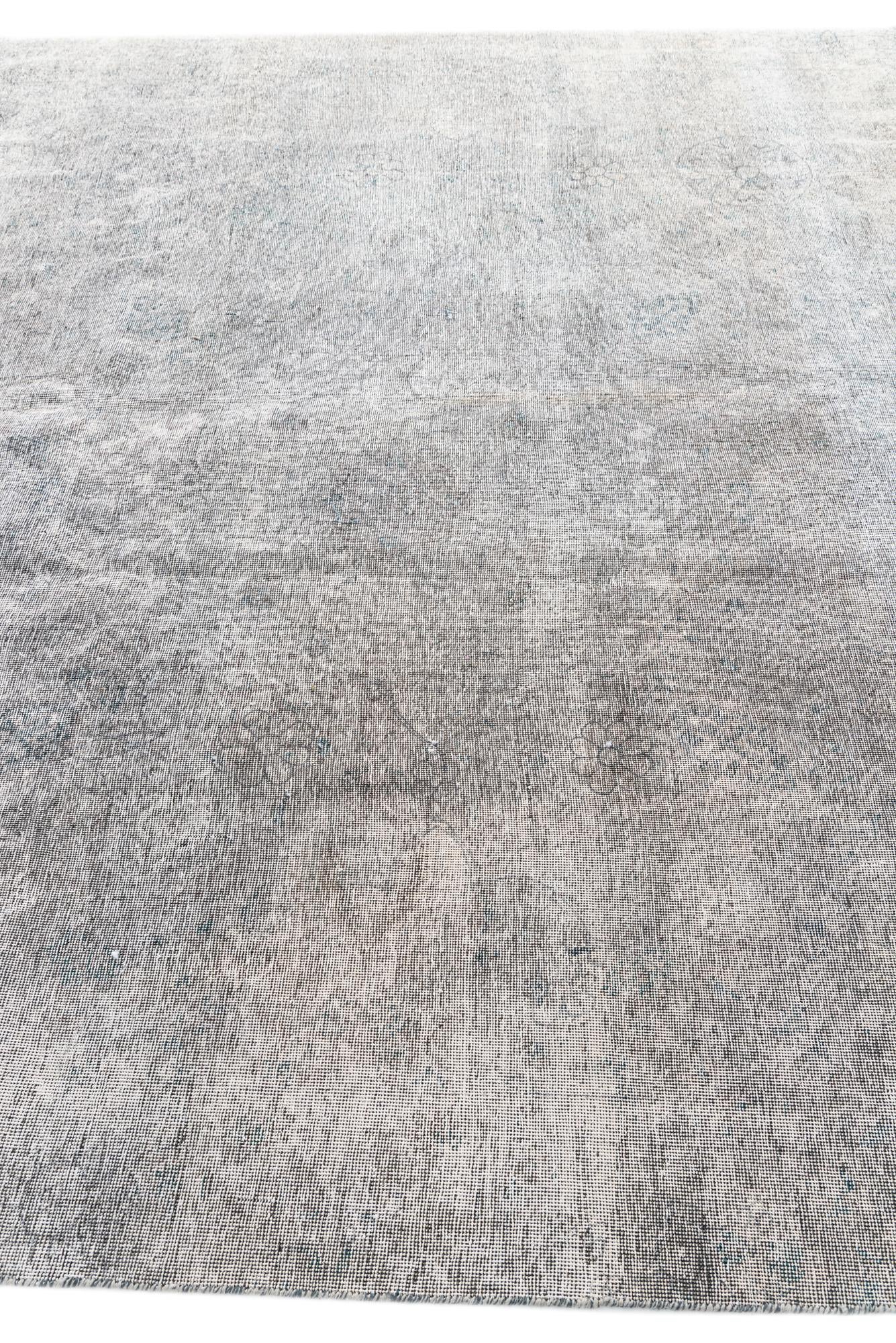 8' x 10' 7 Hand Knotted Ultra Vintage Persian Wool Rug