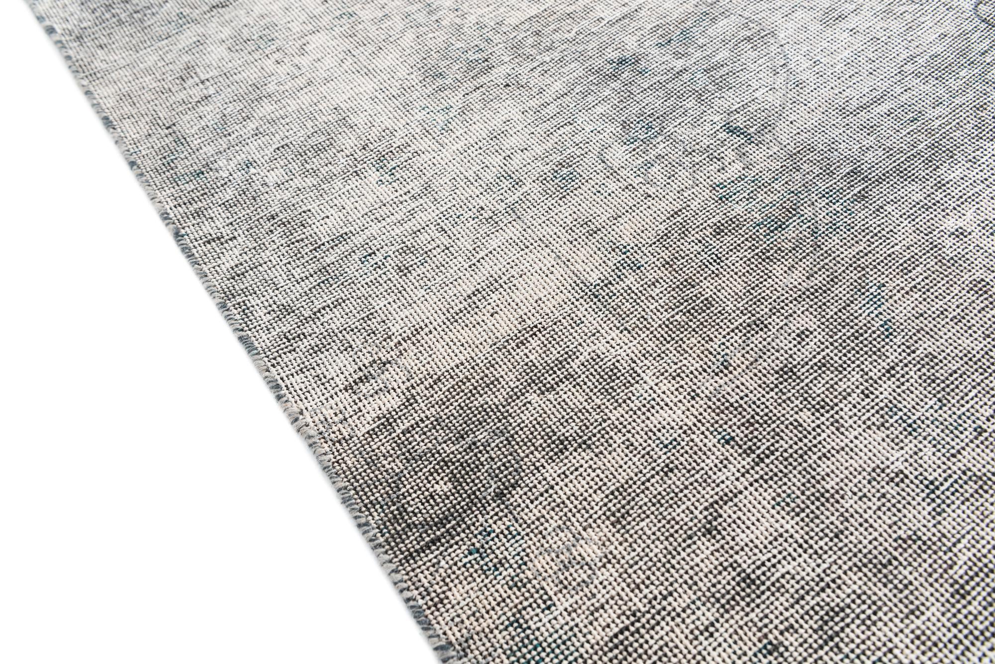 8' x 10' 7 Hand Knotted Ultra Vintage Persian Wool Rug