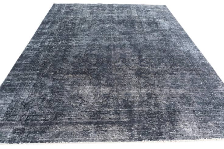 Detail image of 7' 5 x 10' 3 Hand Knotted Ultra Vintage Persian Wool Rug