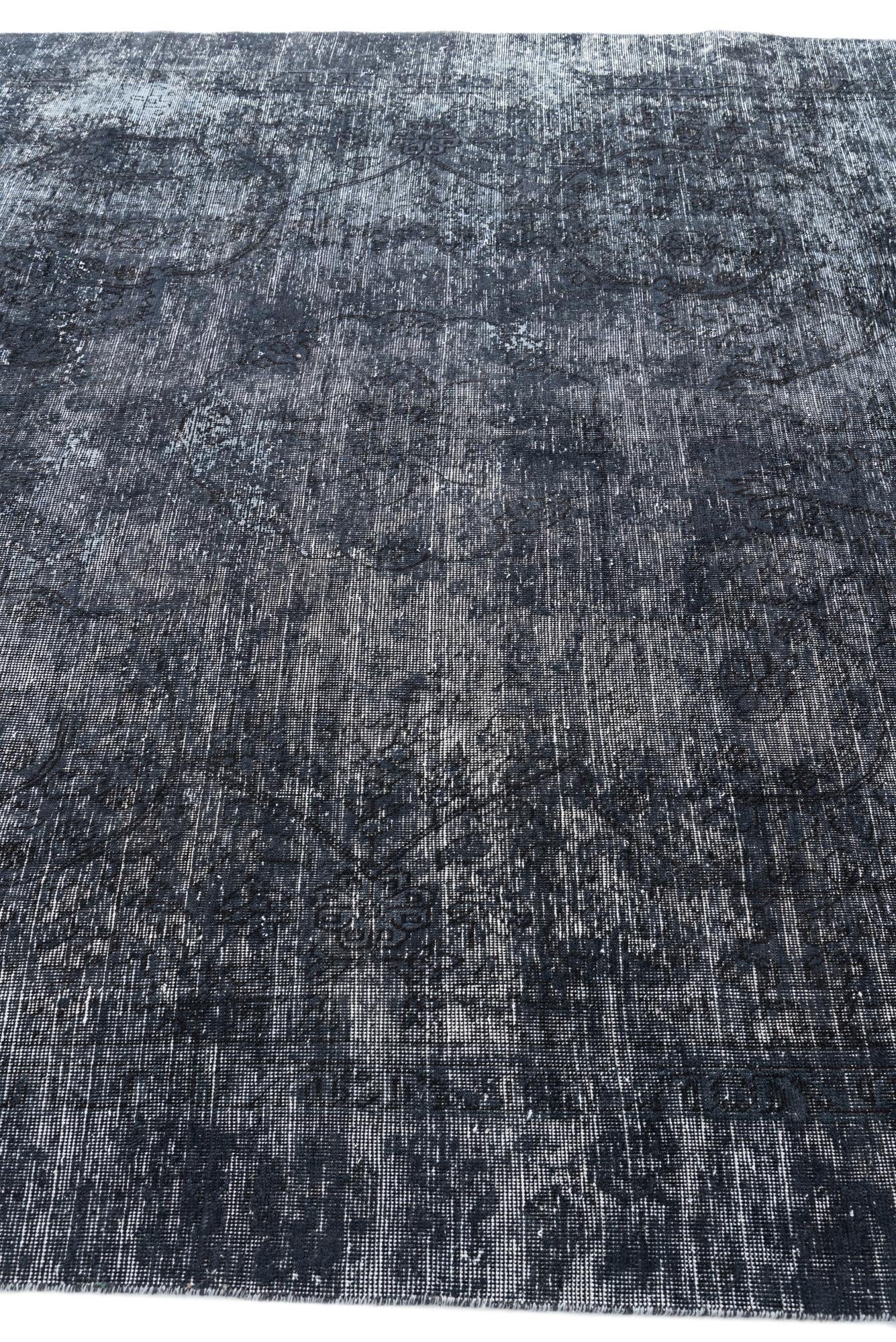 7' 5 x 10' 3 Hand Knotted Ultra Vintage Persian Wool Rug