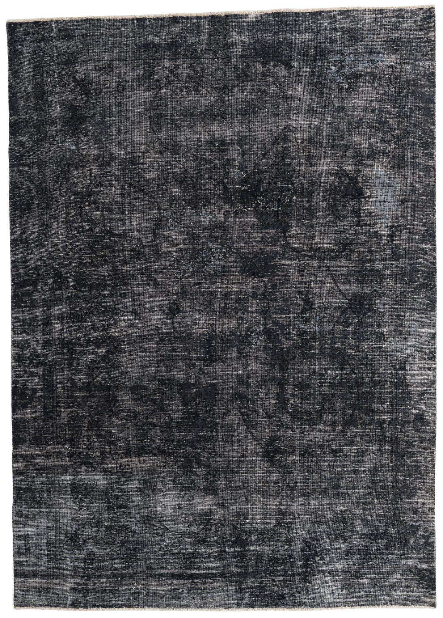 7' 5 x 10' 3 Hand Knotted Ultra Vintage Persian Wool Rug