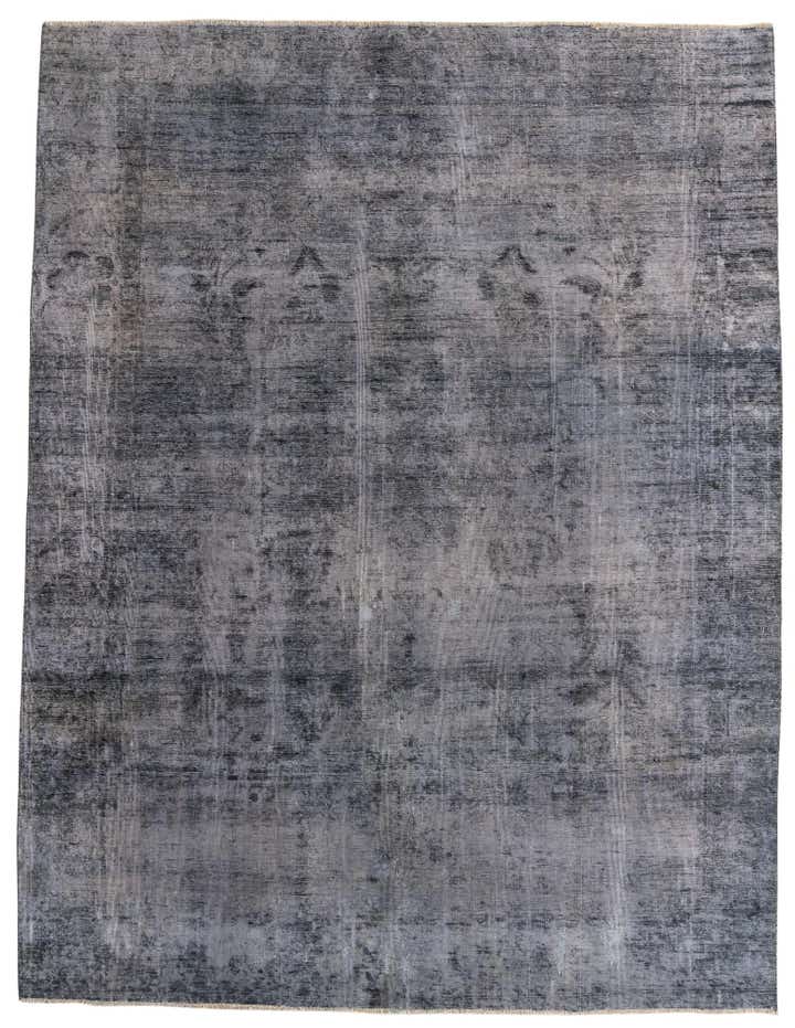 8' 7 x 11' 3 Hand Knotted Ultra Vintage Persian Wool Rug