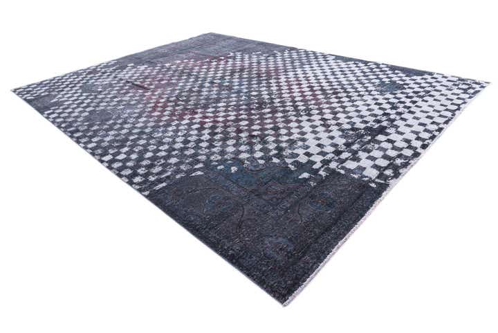 9' 9 x 13' 3 Hand Knotted Ultra Vintage Persian Wool Rug