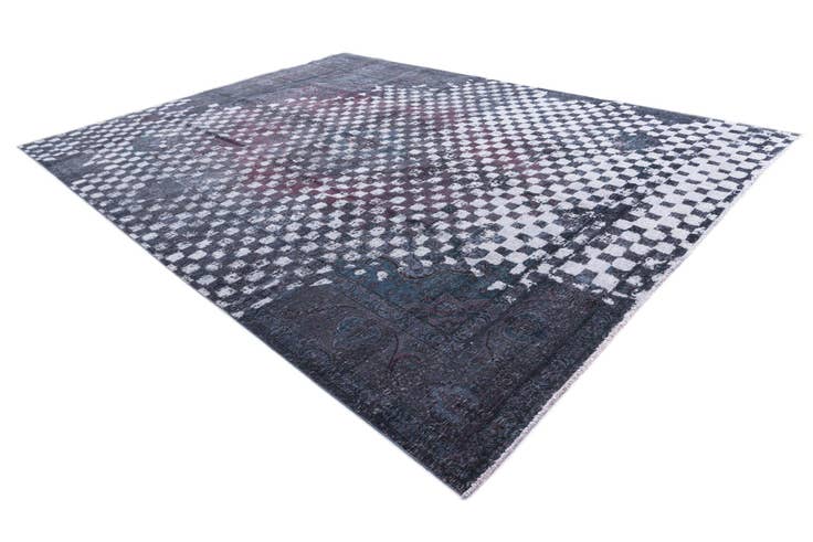 Detail image of 9' 9 x 13' 3 Hand Knotted Ultra Vintage Persian Wool Rug