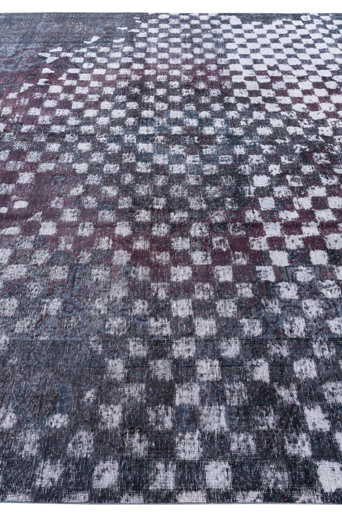 9' 9 x 13' 3 Hand Knotted Ultra Vintage Persian Wool Rug