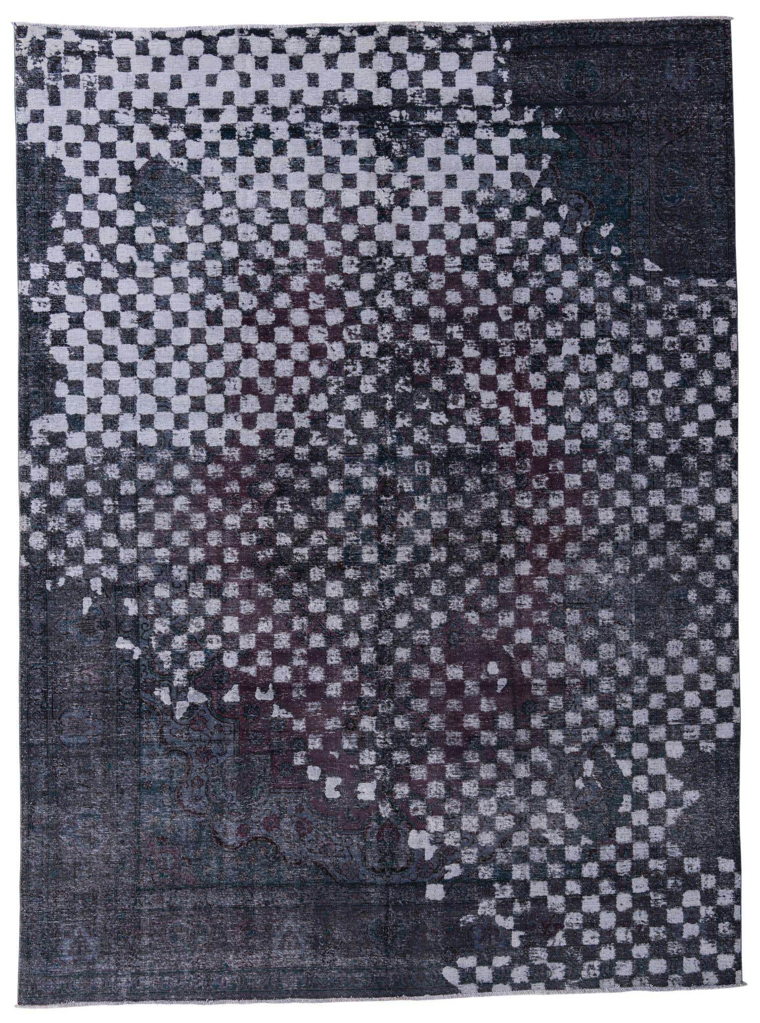 9' 9 x 13' 3 Hand Knotted Ultra Vintage Persian Wool Rug