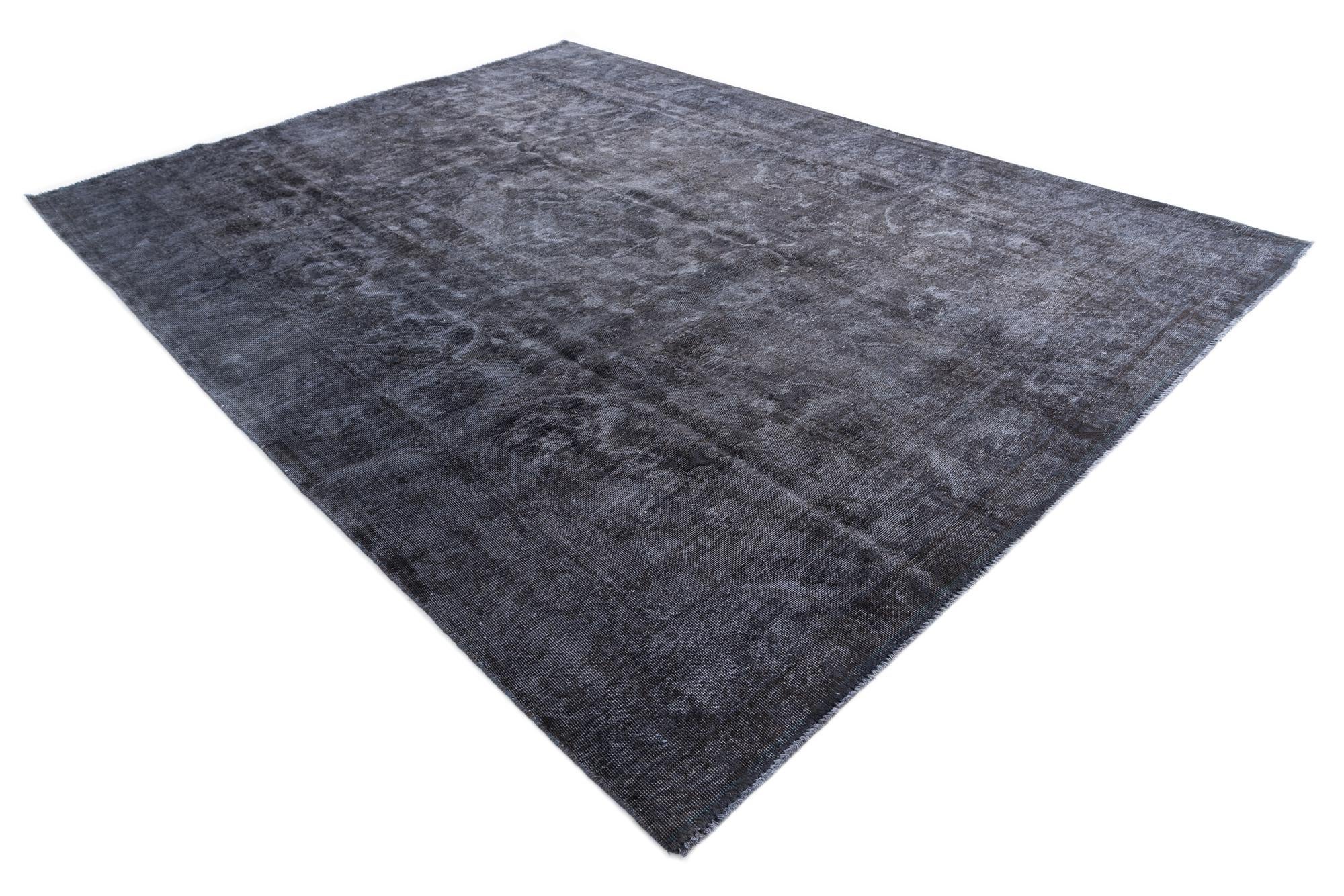 9' 4 x 12' 8 Hand Knotted Ultra Vintage Persian Wool Rug