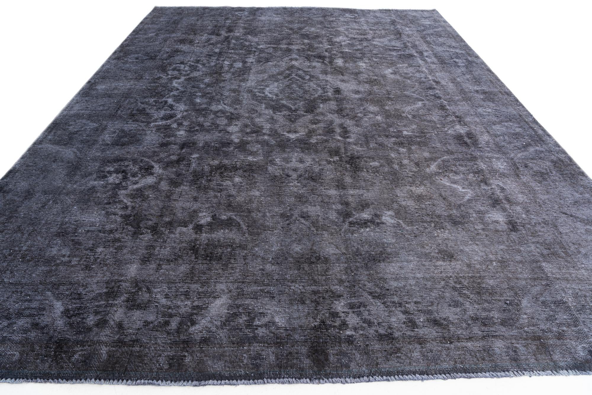 9' 4 x 12' 8 Hand Knotted Ultra Vintage Persian Wool Rug