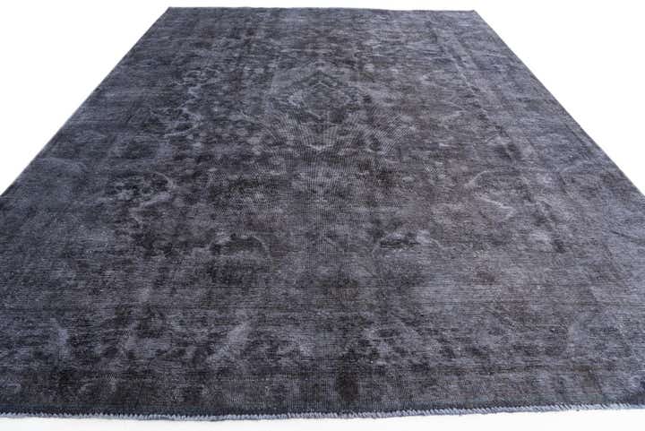9' 4 x 12' 8 Hand Knotted Ultra Vintage Persian Wool Rug