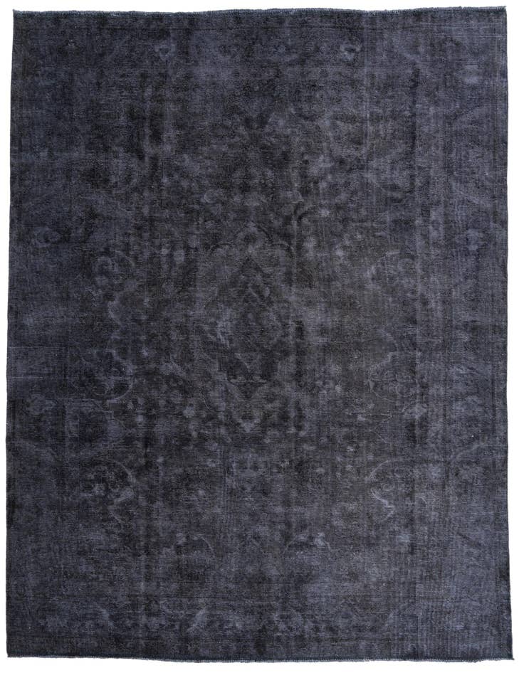 Detail image of 9' 4 x 12' 8 Hand Knotted Ultra Vintage Persian Wool Rug