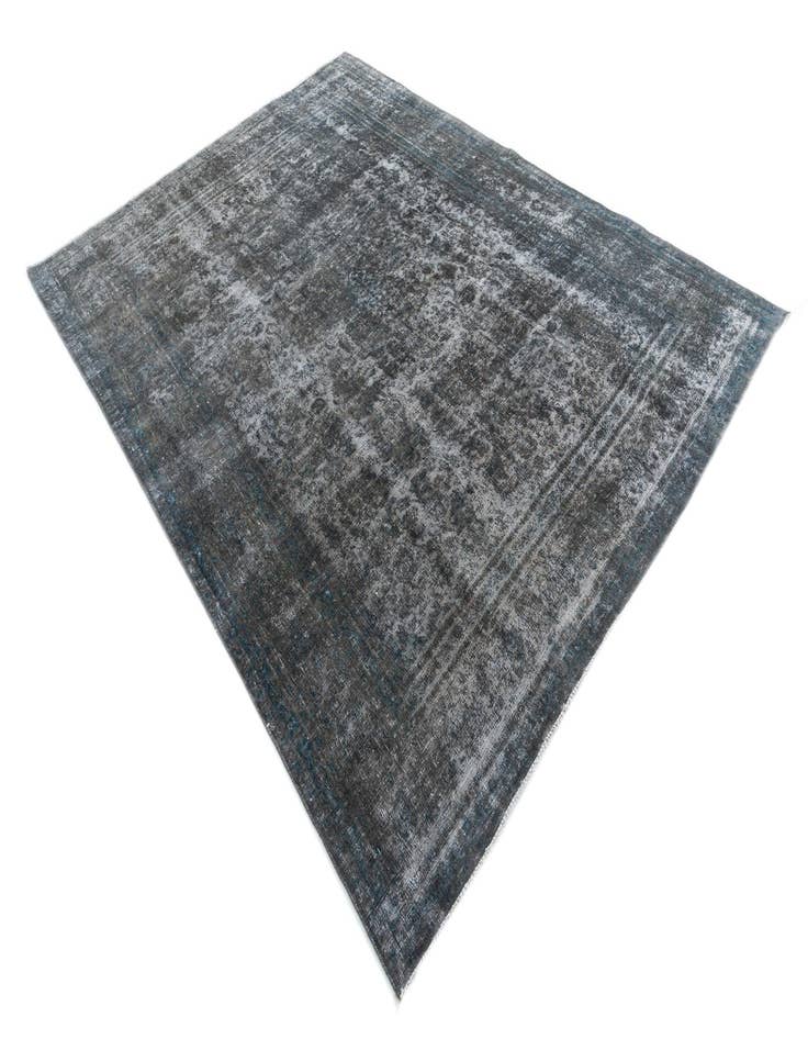 Detail image of 9' 3 x 12' 7  Hand Knotted Ultra Vintage Persian Wool Rug