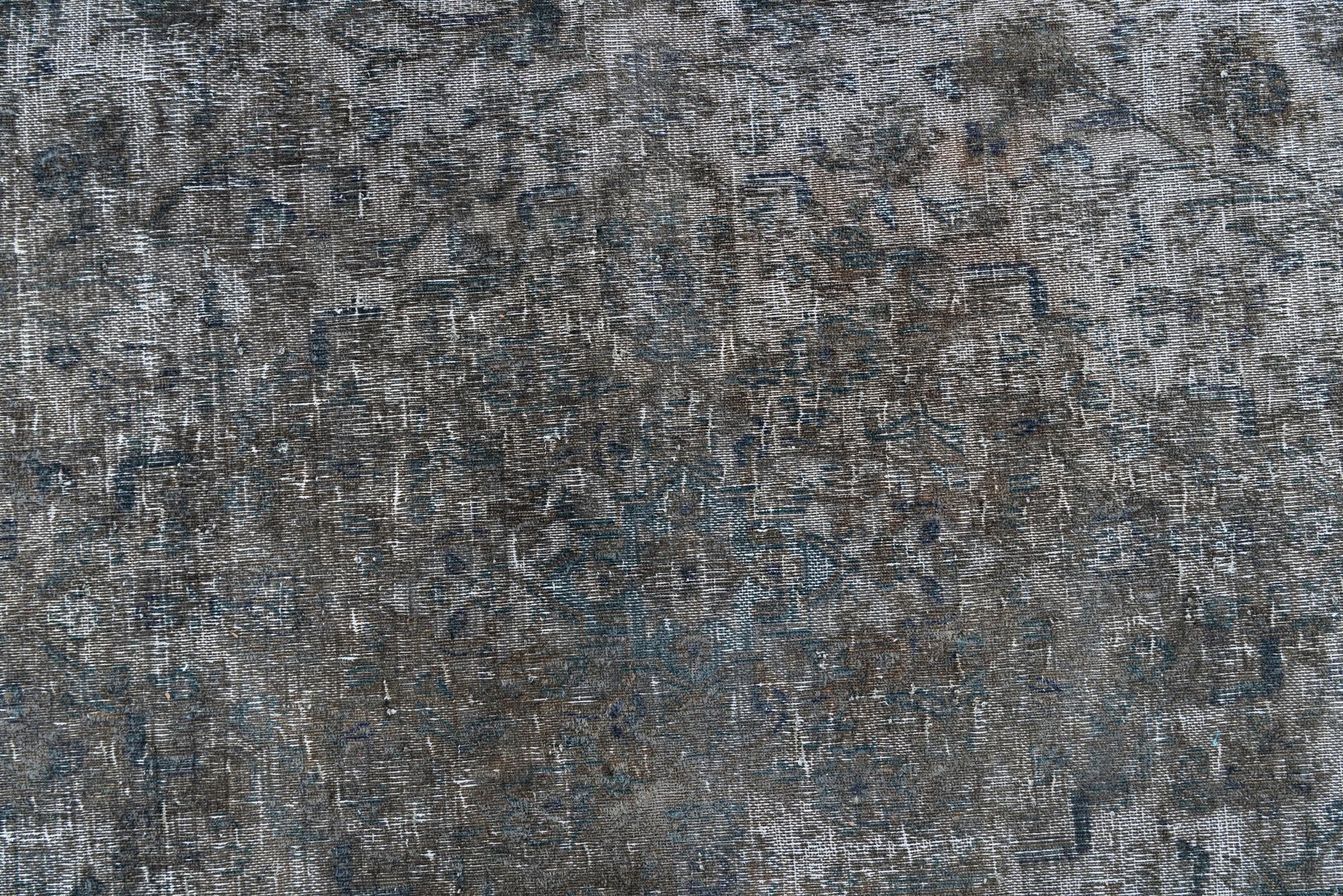 9' 3 x 12' 7 Hand Knotted Ultra Vintage Persian Wool Rug