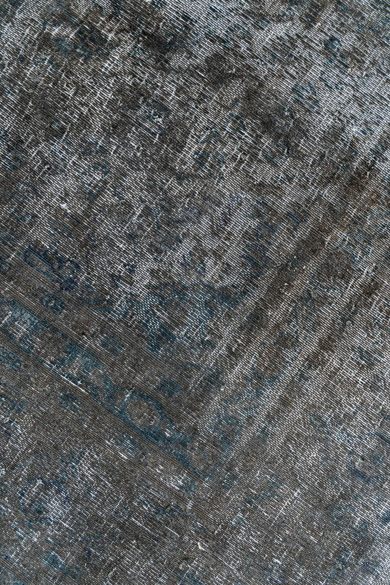 9' 3 x 12' 7 Hand Knotted Ultra Vintage Persian Wool Rug