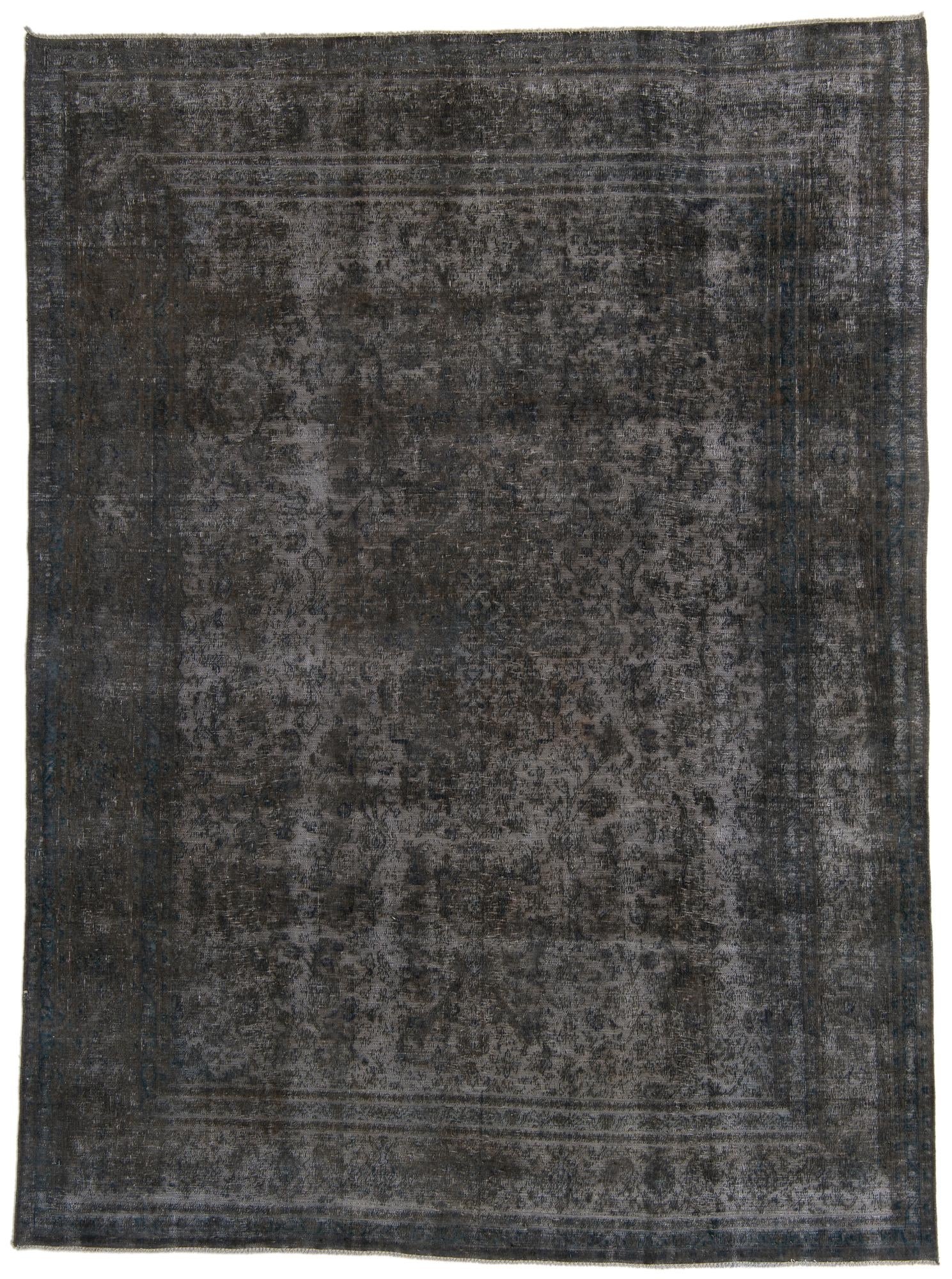 9' 3 x 12' 7 Hand Knotted Ultra Vintage Persian Wool Rug